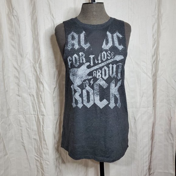 AC/DC | Women's Muscle Tank Top T-Shirt - Picture 1 of 4